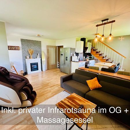 Mitten Im Schwarzwald Mit Infrarot-Sauna Und Garagenparkplatz Schönwalde Eksteriør bilde